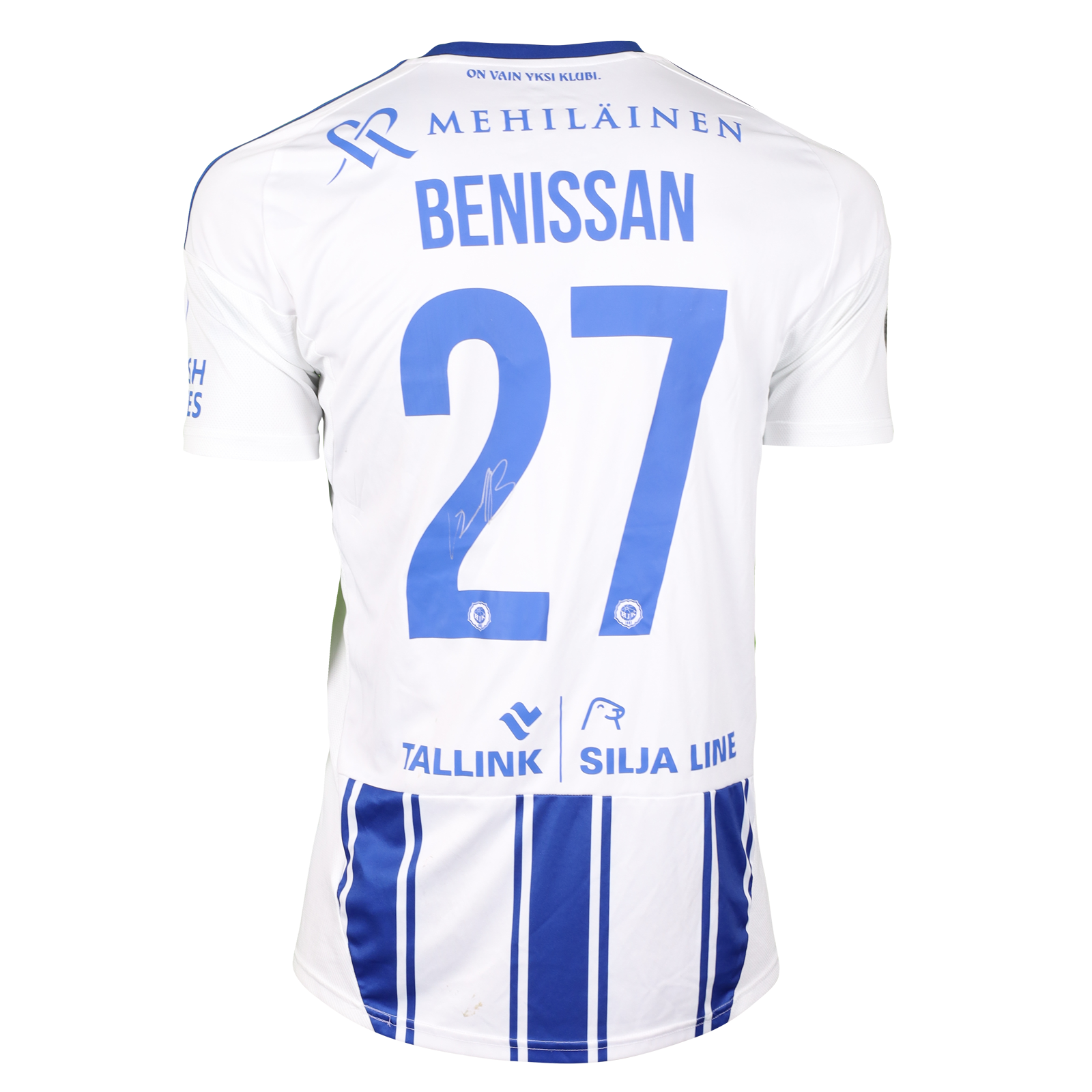 Kevin Kouassivi-Benissan | HJK Helsinki - Ilves | MatchWornShirt