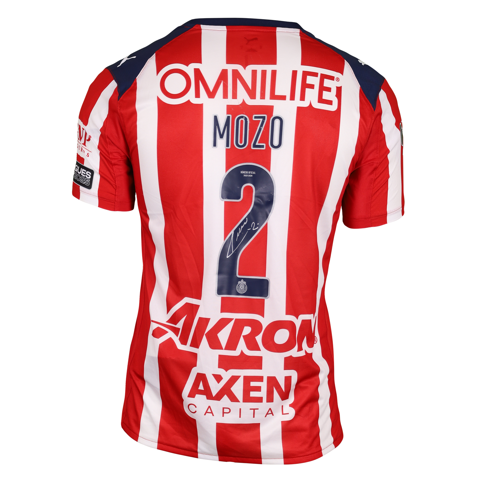 Alan Mozo Rodríguez Chivas Guadalajara jersey