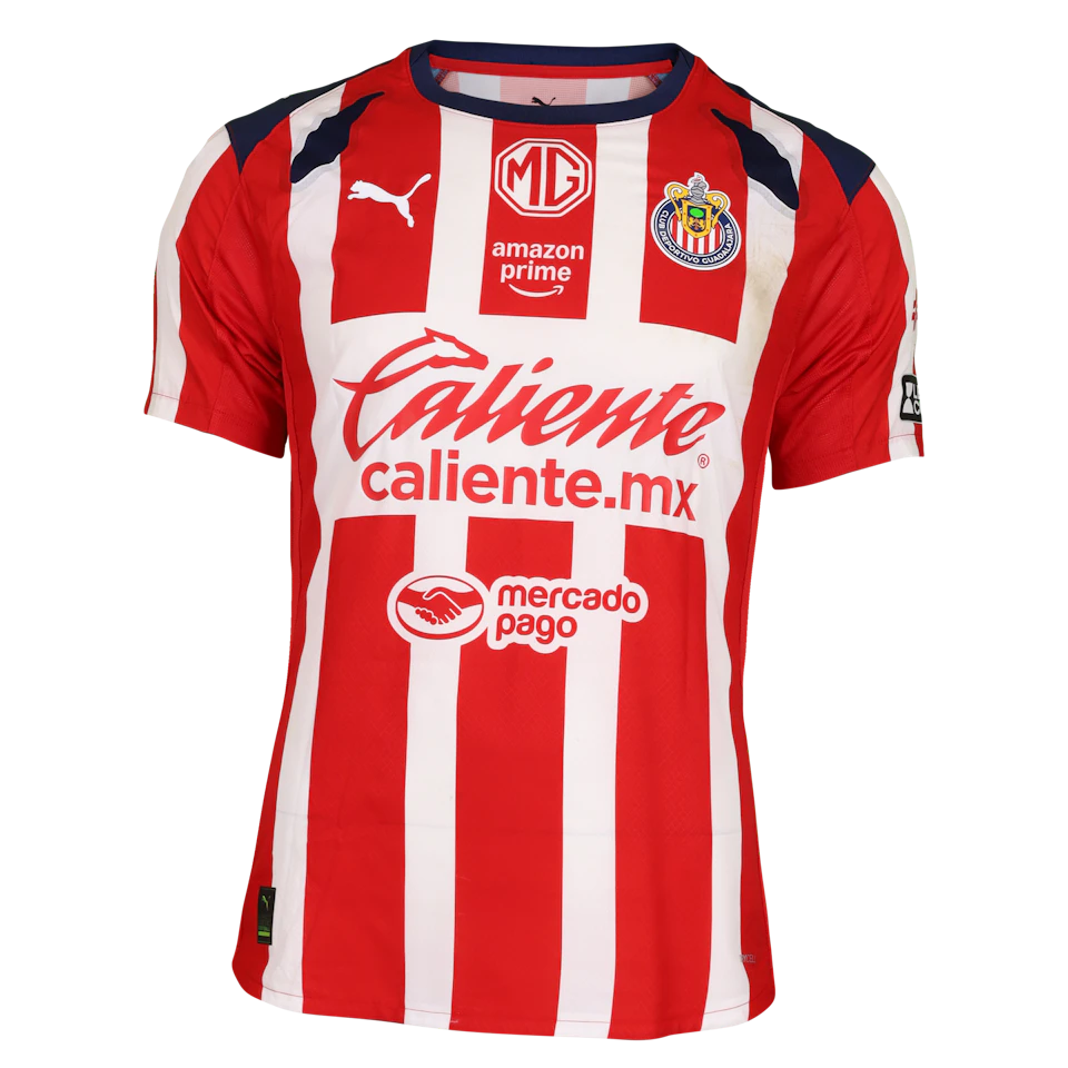 来自Chivas Guadalajara的Armando González Alba球衣
