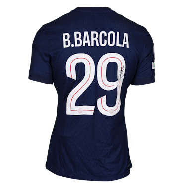 Camisola de Bradley Barcola, Paris Saint-Germain