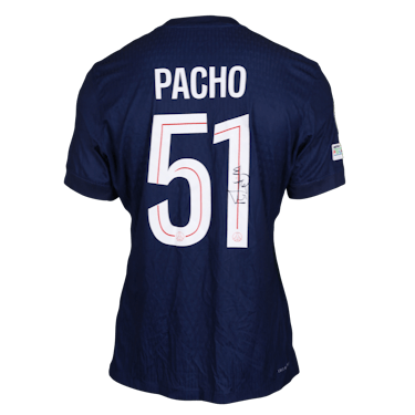 Camisola de William Pacho, Paris Saint-Germain