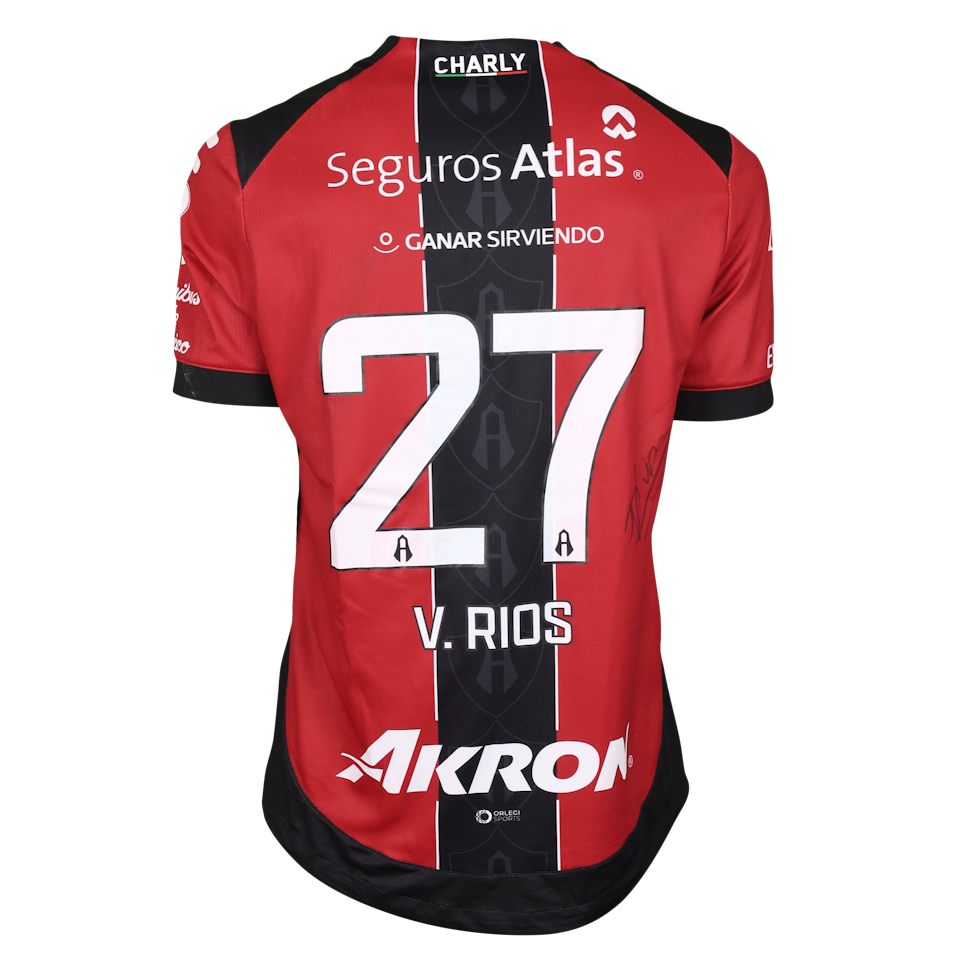 Víctor Hugo Ríos de Alba Atlas FC shirt