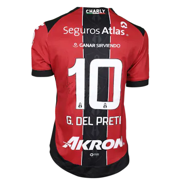 来自Atlas FC的Gustavo Del Prete球衣
