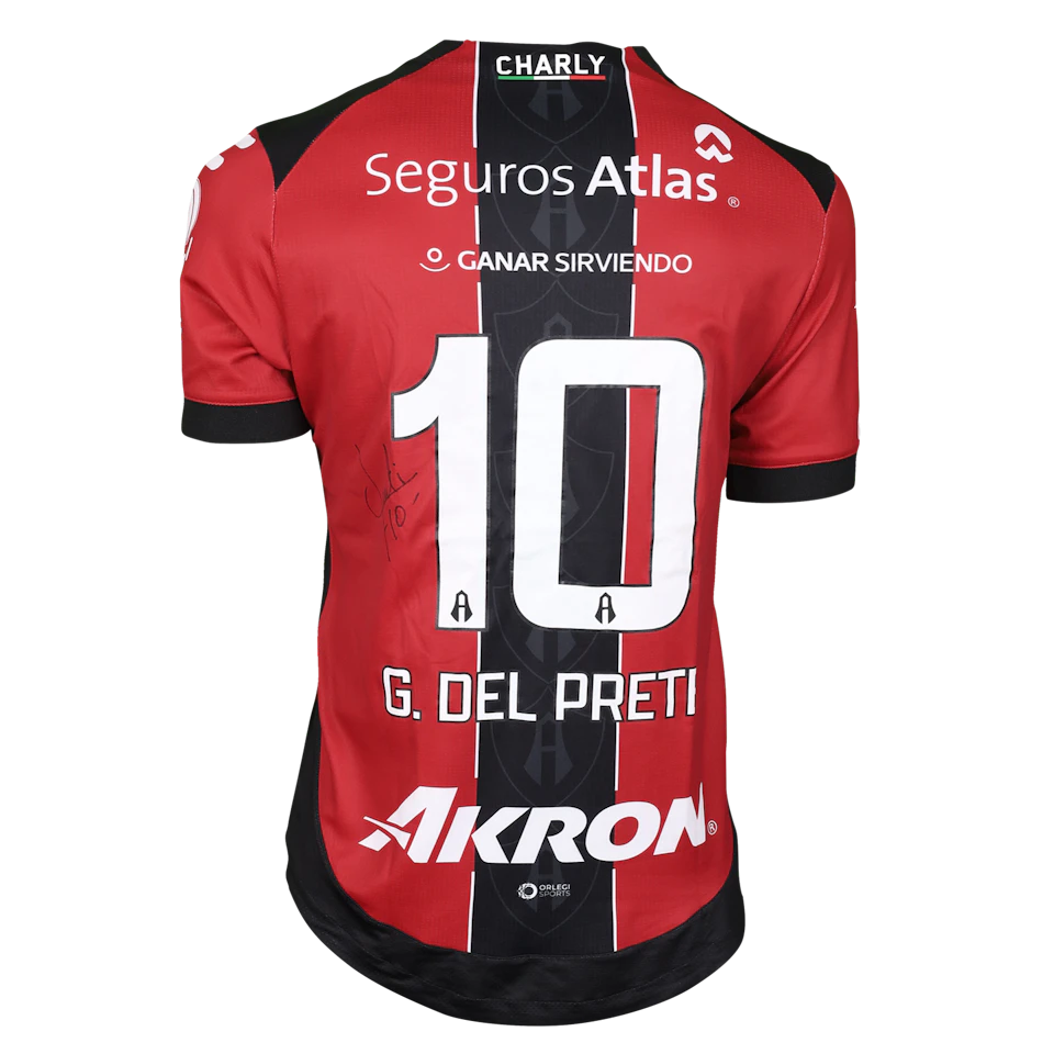 来自Atlas FC的Gustavo Del Prete球衣