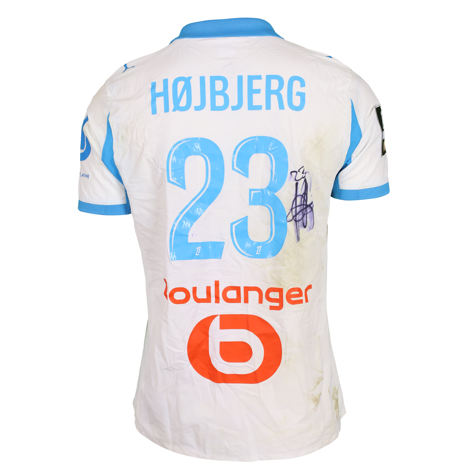 Pierre-Emile Højbjerg Olympique de Marseille shirt
