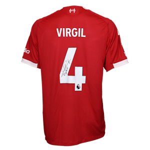 Virgil van Dijk Liverpool shirt
