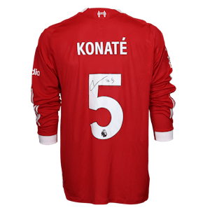 Ibrahima Konaté Liverpool shirt