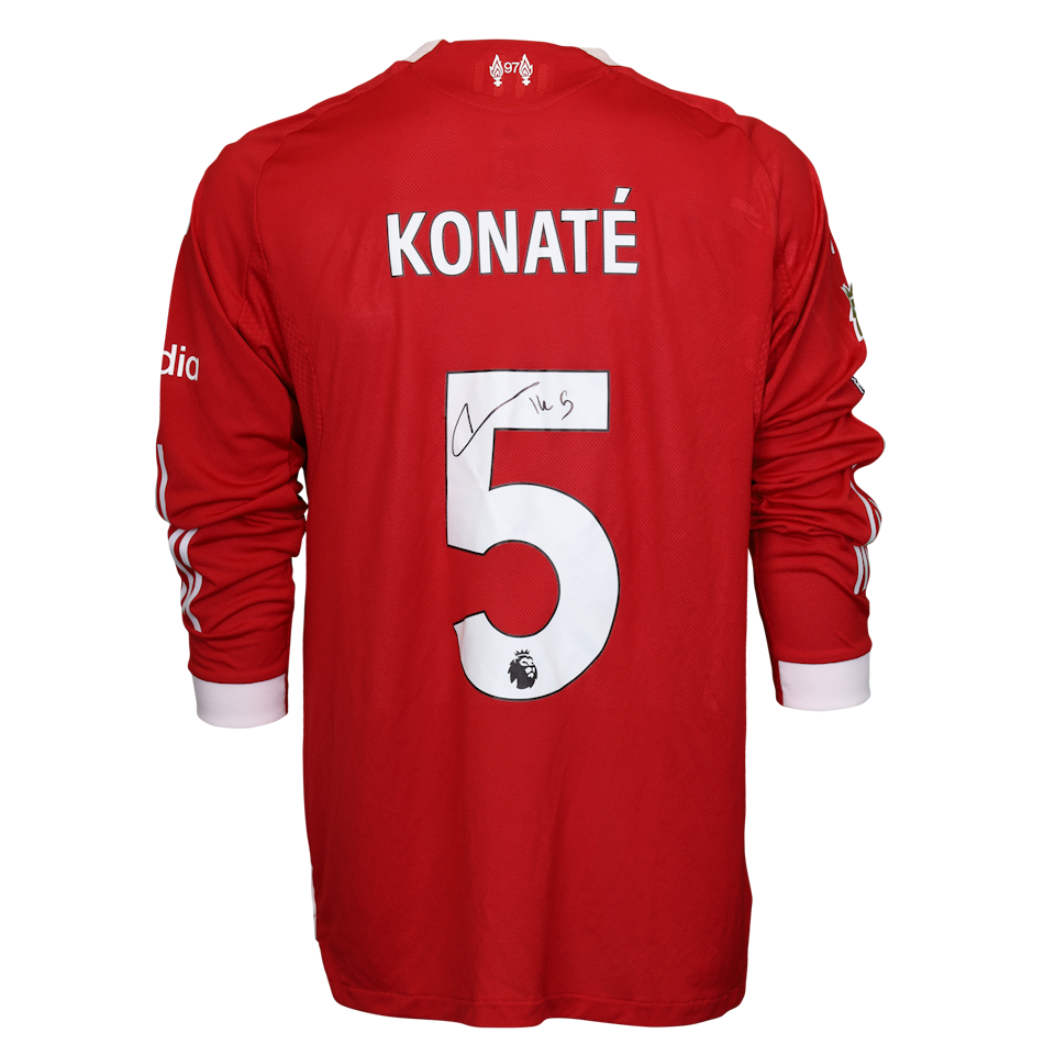 Ibrahima Konaté Liverpool shirt