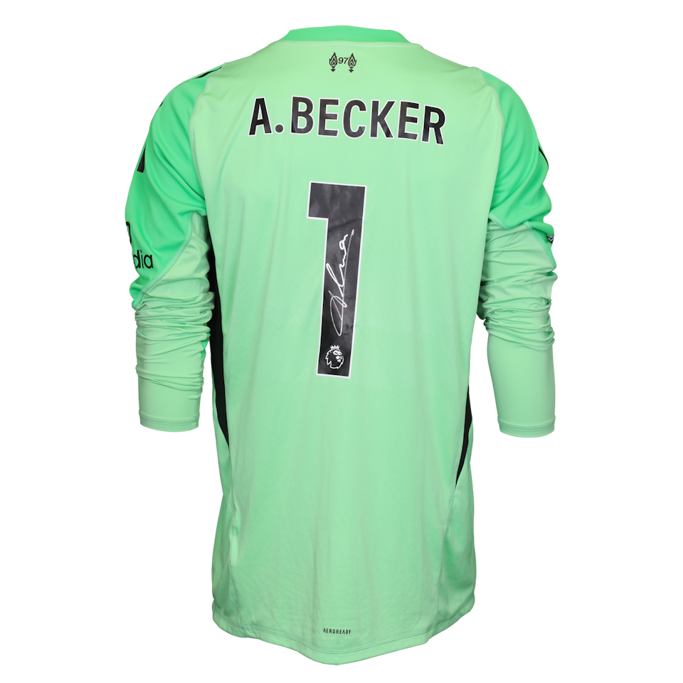 Alisson Becker Liverpool shirt