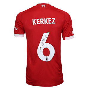 Milos Kerkez Liverpool shirt