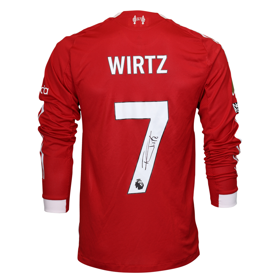 Florian Wirtz Liverpool jersey