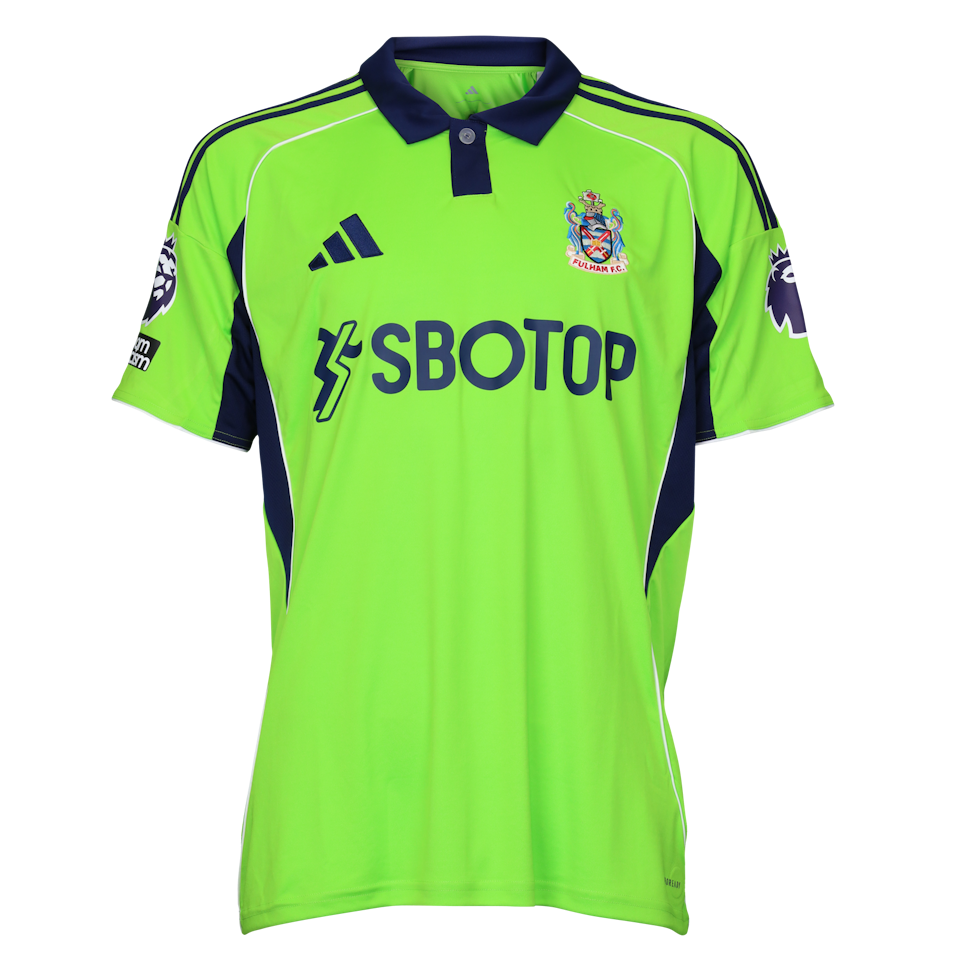 Alex Iwobi Brighton Hove Albion Fulham MatchWornShirt