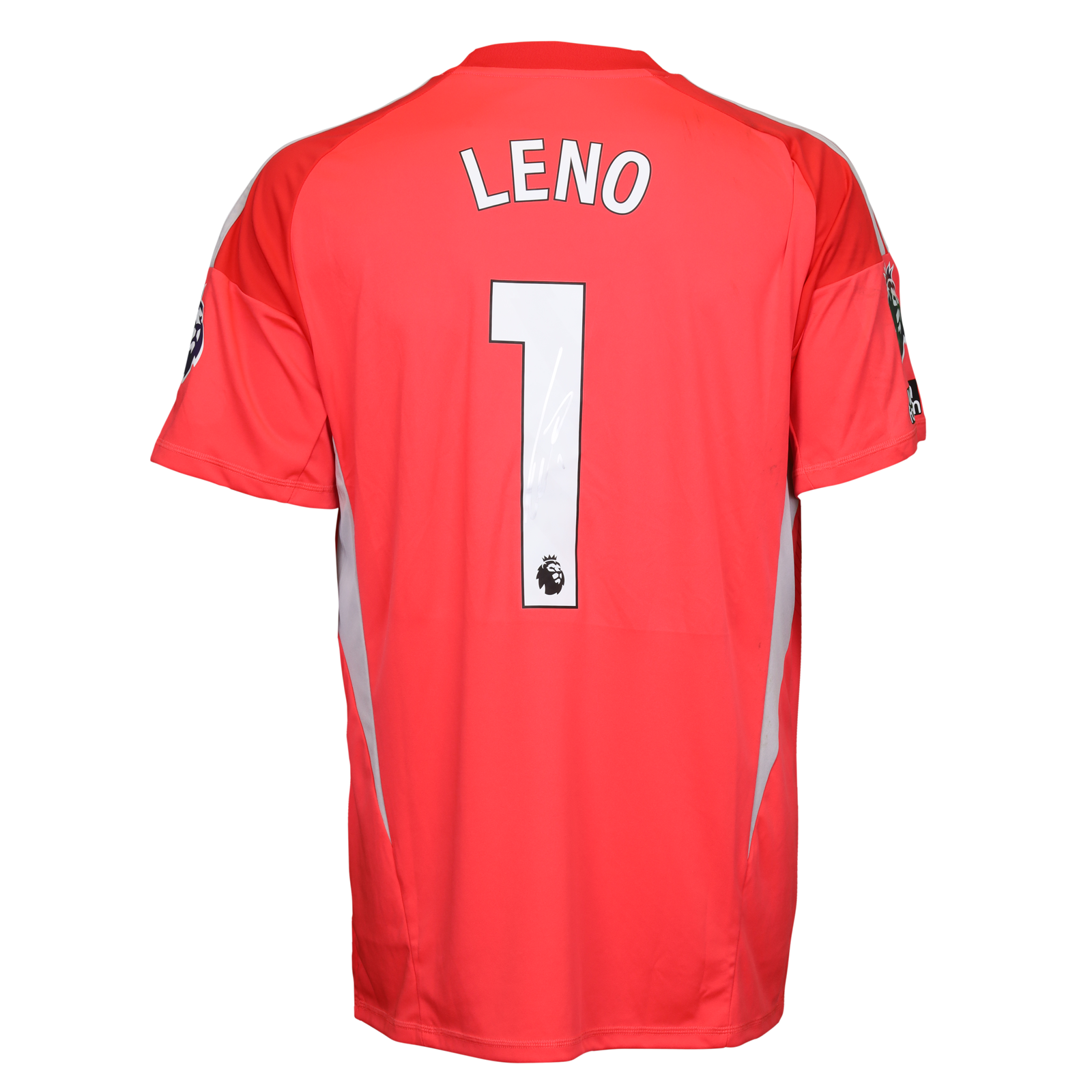 Bernd Leno Brighton Hove Albion Fulham MatchWornShirt