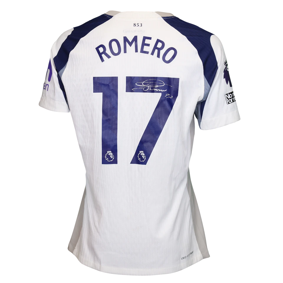 Cristian Romero Tottenham Hotspur camisa.