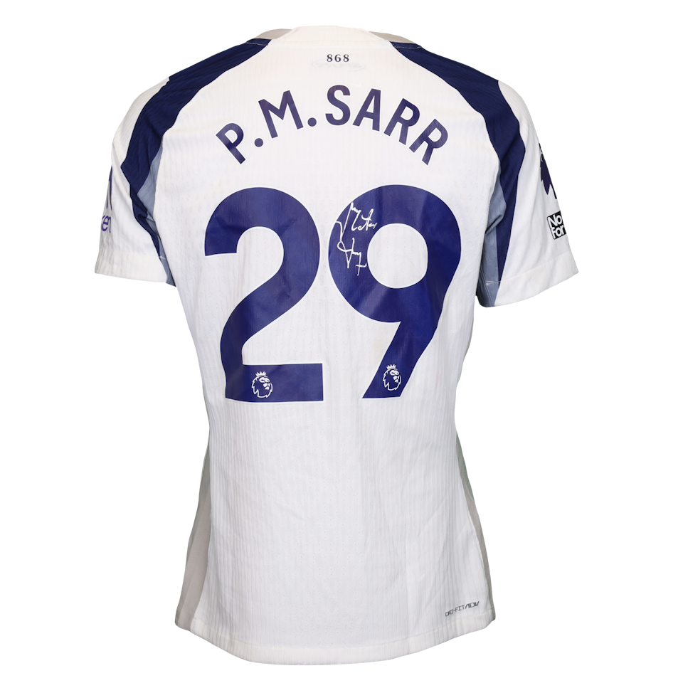 Pape Matar Sarr Tottenham Hotspur shirt