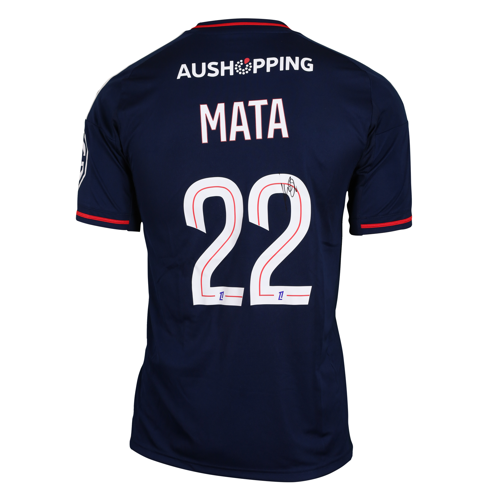 Clinton Mata Olympique Lyonnais shirt