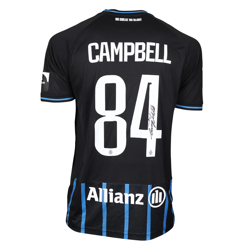Shandre Campbell Club Brugge shirt