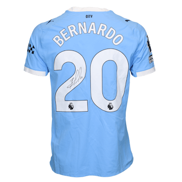 Camisola de Bernardo Mota Veiga de Carvalho e Silva, Manchester City