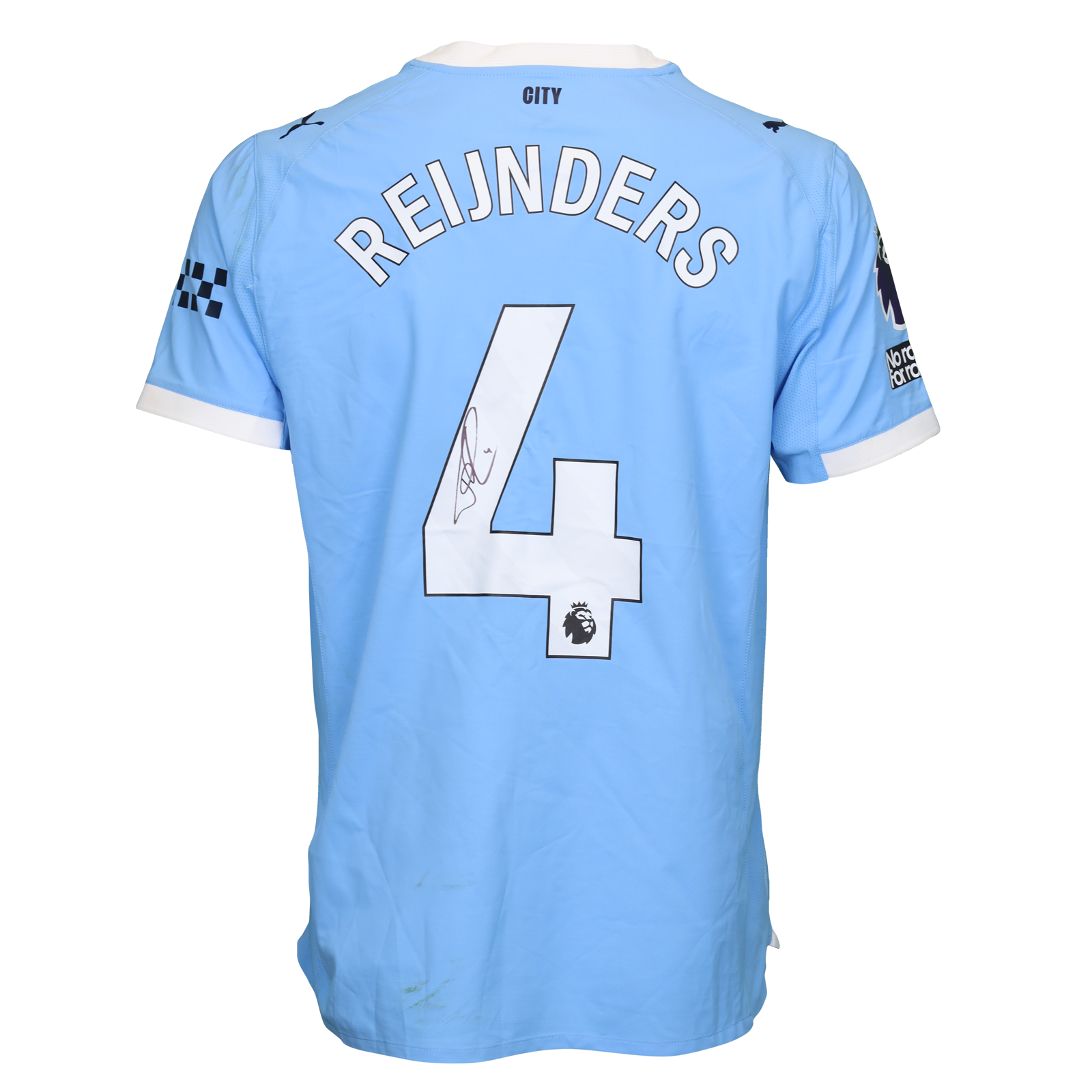 Tijjani Reijnders Manchester City shirt