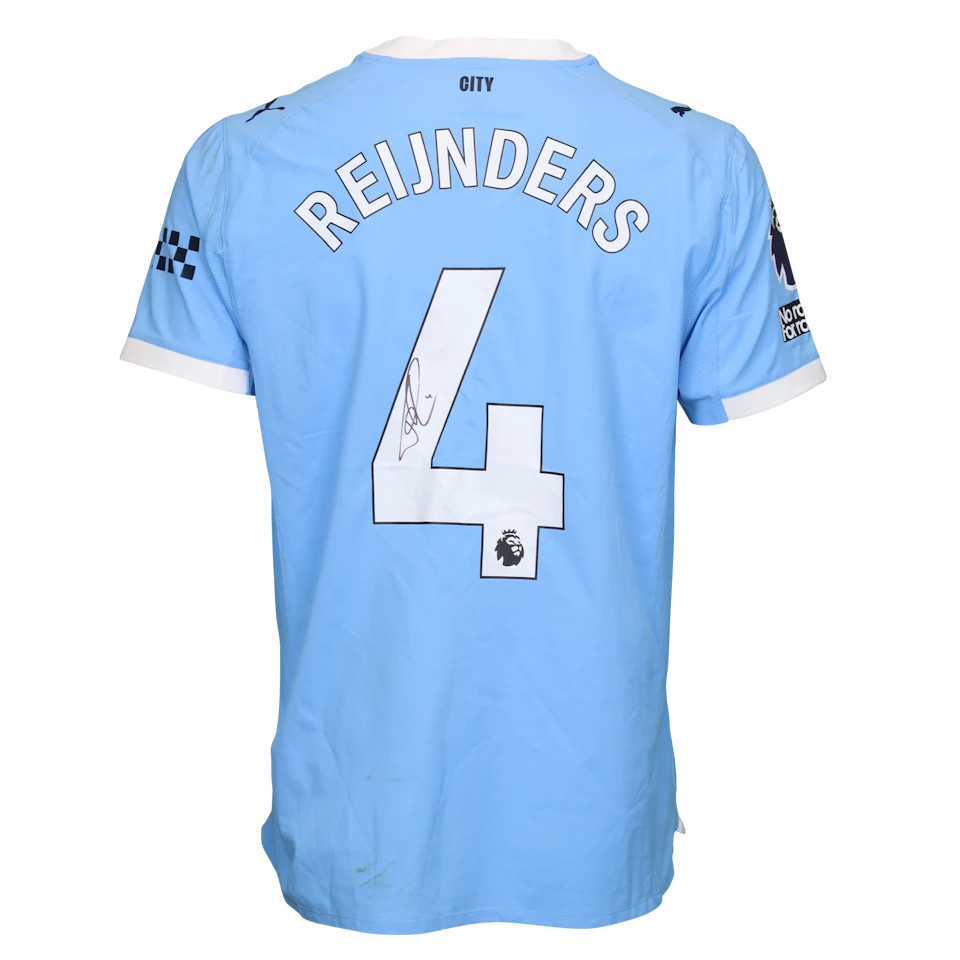 Tijjani Reijnders Manchester City jersey