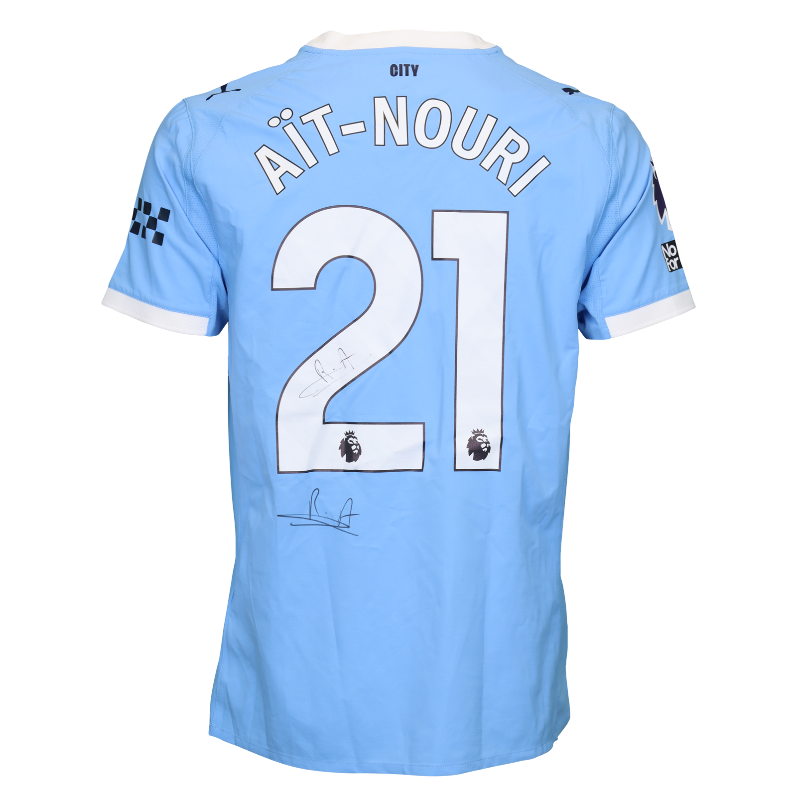 AÏT-NOURI ウルブズオーセンティックユニフォームアイヌーリプレミアリーグ Rayan Aït Nouri | Wolverhampton Wanderers - Manchester City