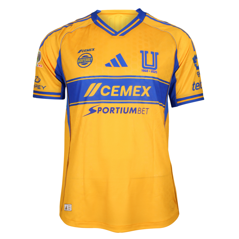 Vladimir Eduardo Loroña Aguilar Tigres UANL camisa.