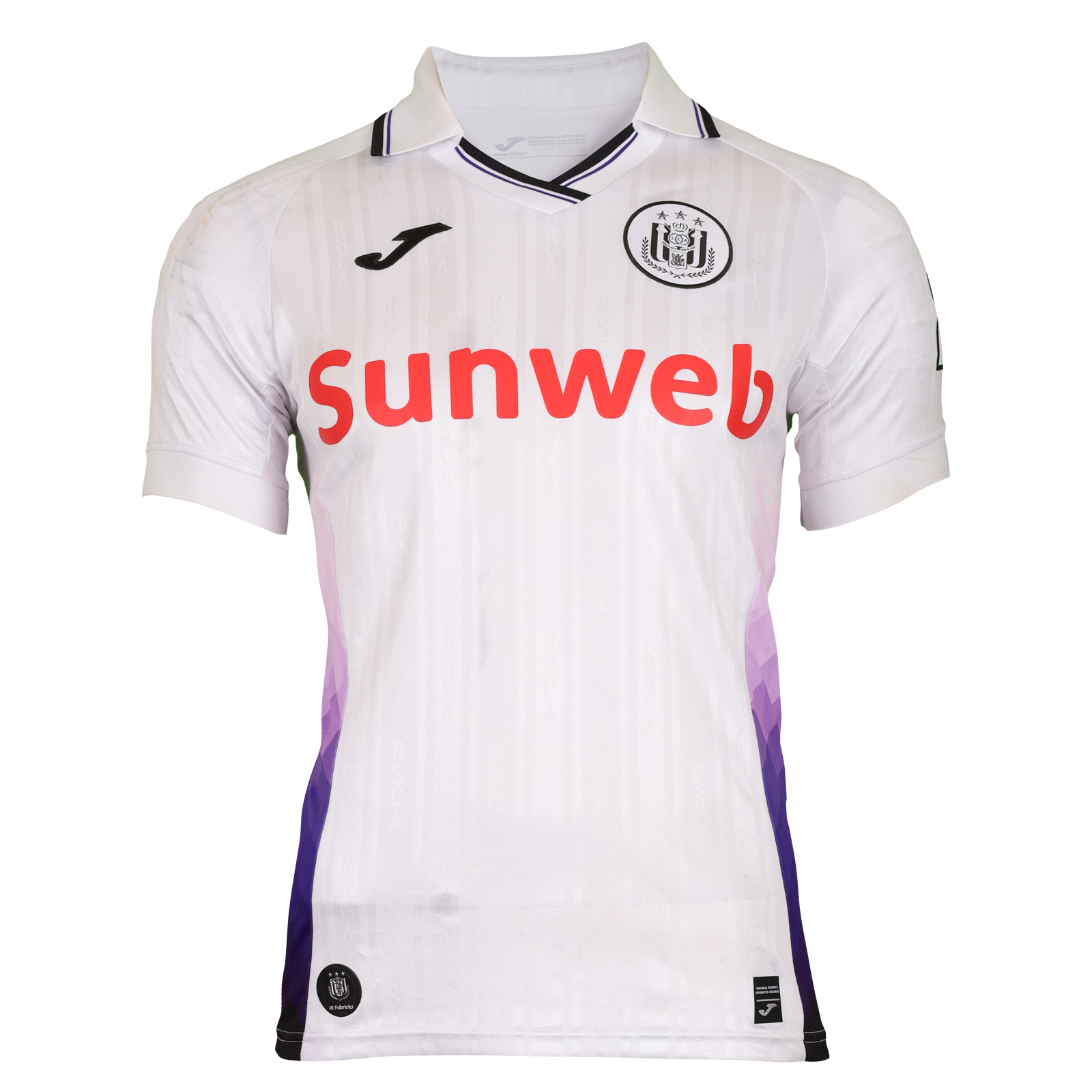 Yari Verschaeren RSC Anderlecht shirt