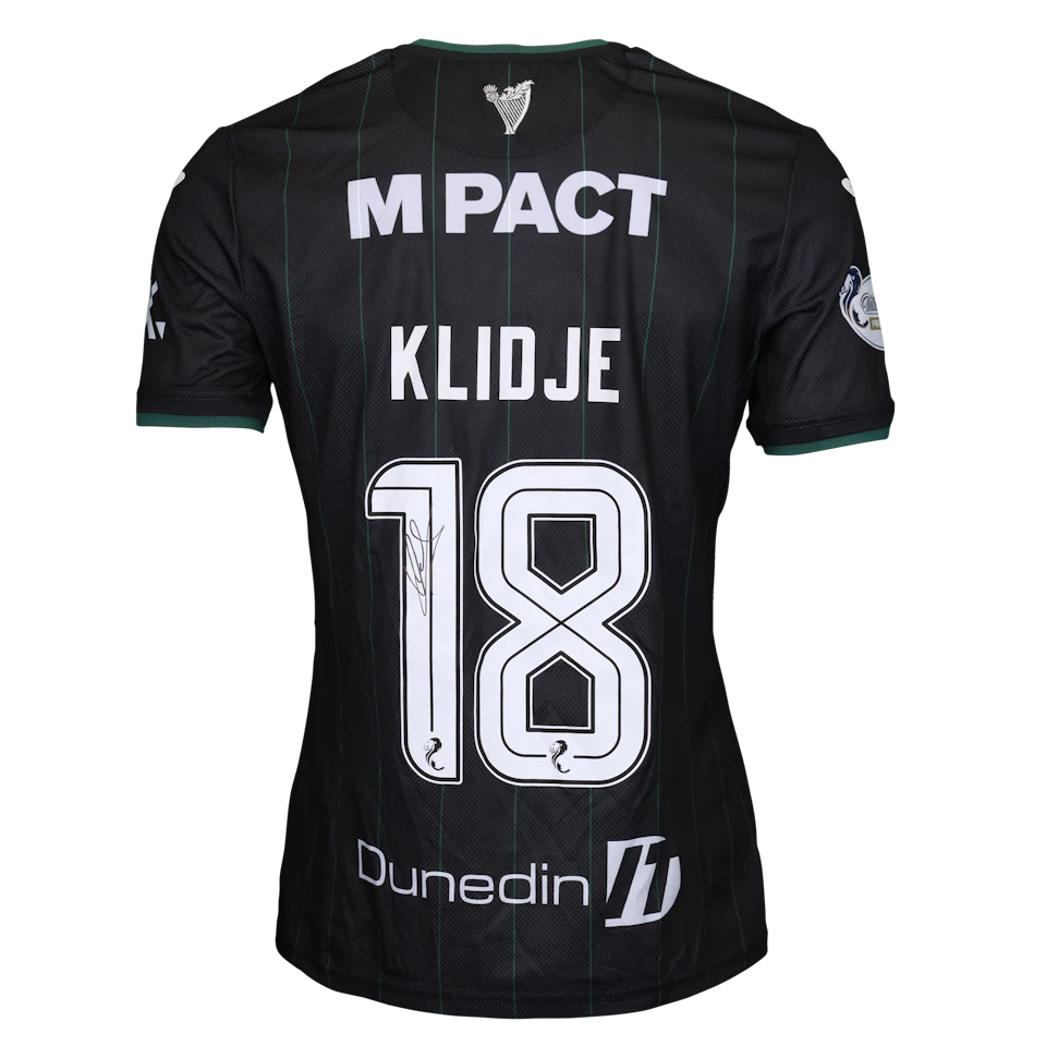 来自Hibernian的Thibault Klidje球衣