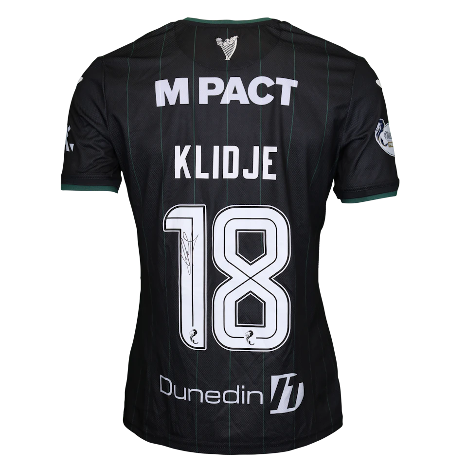 来自Hibernian的Thibault Klidje球衣