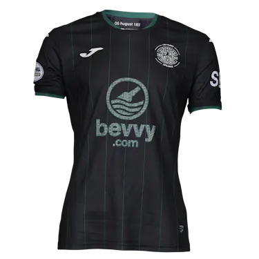 来自Hibernian的Thibault Klidje球衣