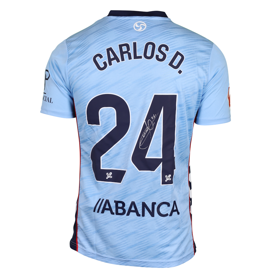 Camiseta Carlos Domínguez Cáceres RC Celta