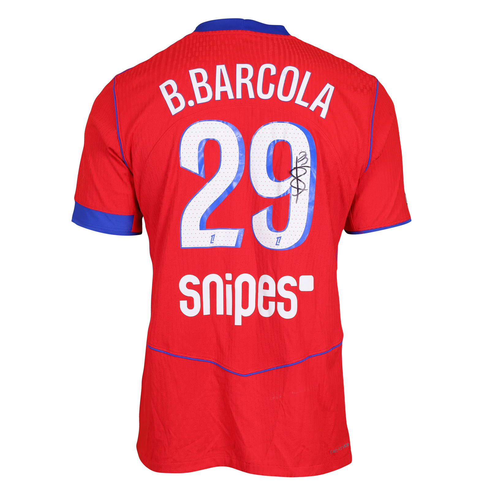 Bradley Barcola Paris Saint-Germain shirt