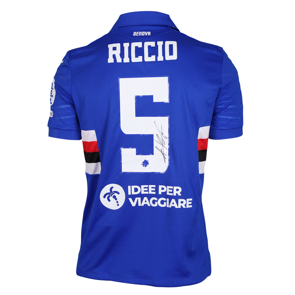 Maglia di Alessandro Riccio (Sampdoria)