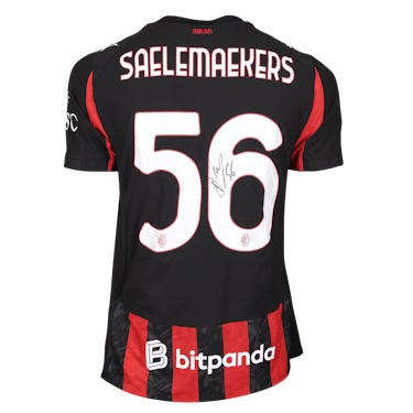 Camisola de Alexis Saelemaekers, AC Milan