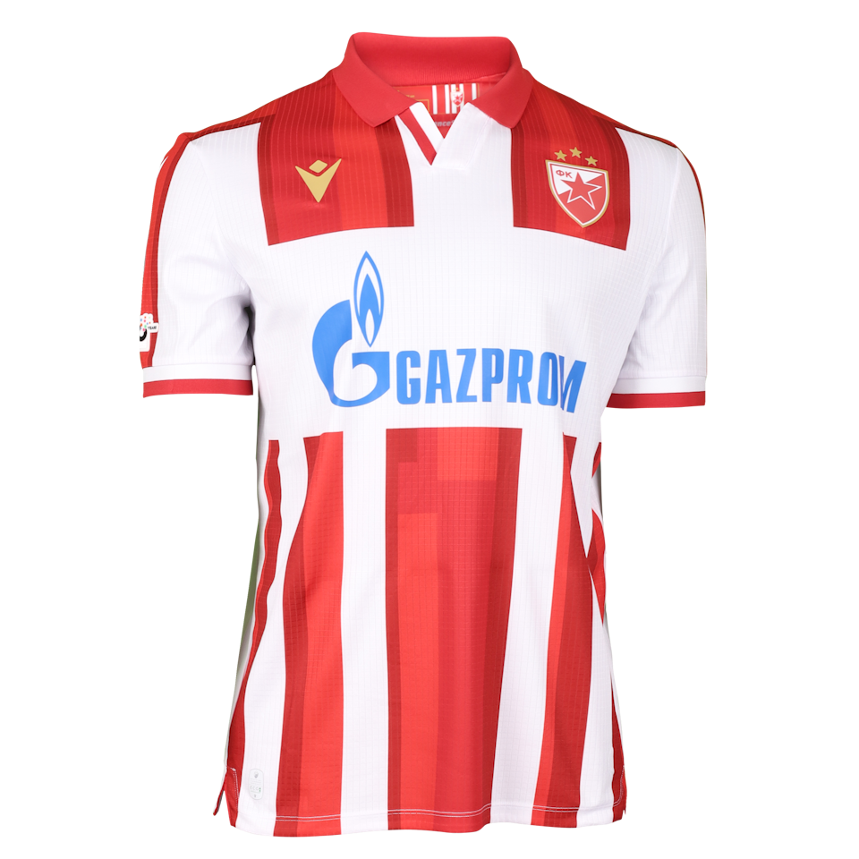 FK Crvena zvezda-Trikot von Veljko Milosavljević