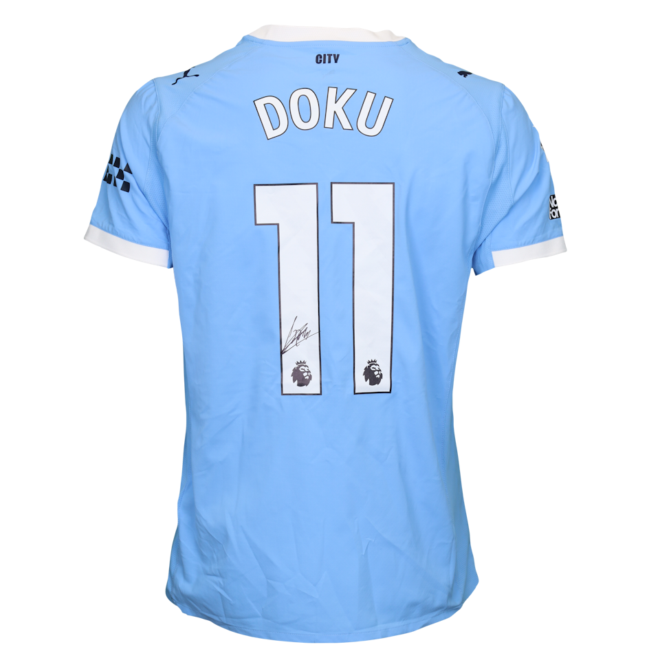 Camisola de Jérémy Doku, Manchester City