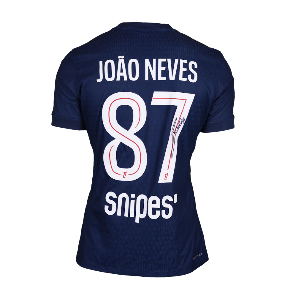 João Neves Paris Saint-Germain shirt