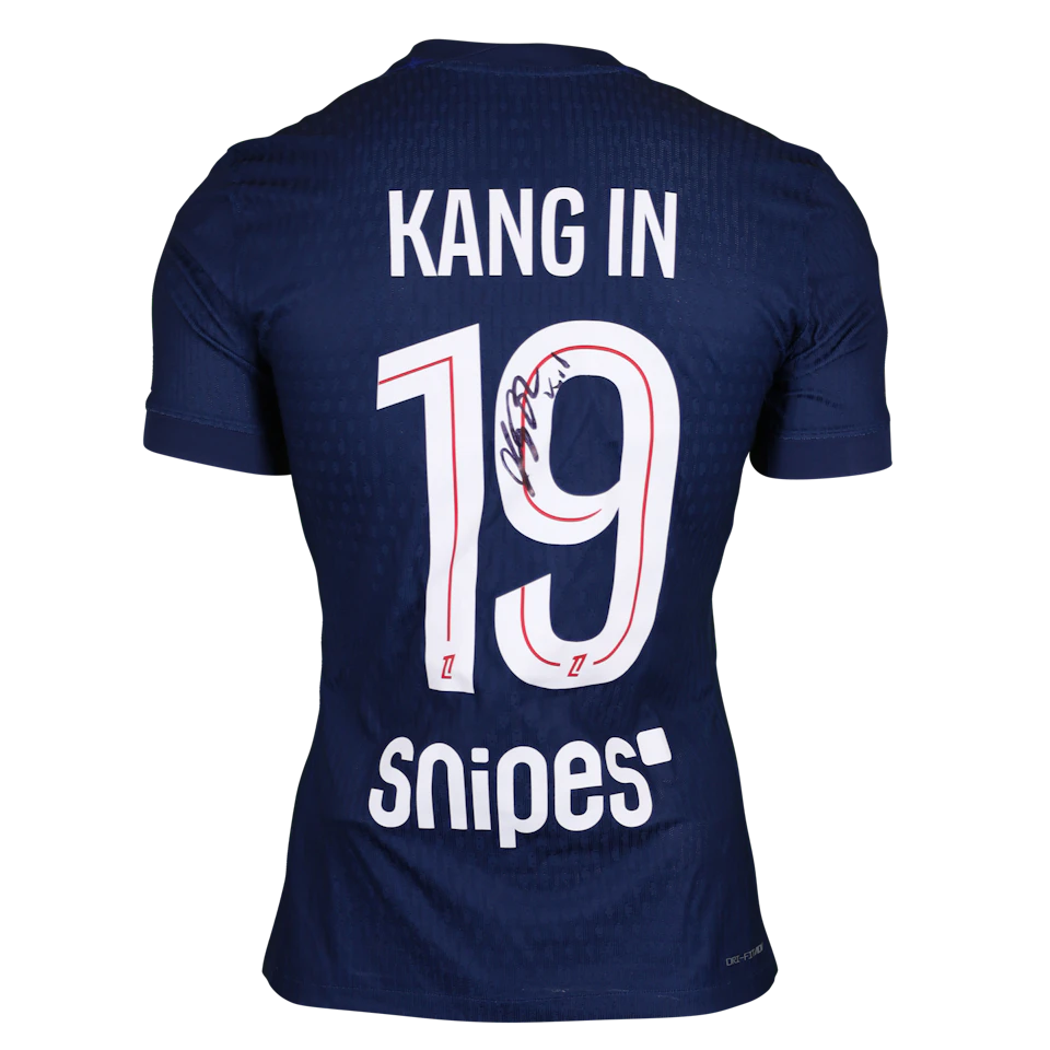 Kang-In Lee 이강인 Paris Saint-Germain shirt