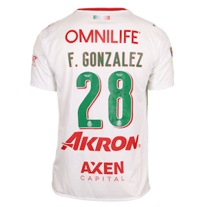 Fernando Rubén González Pineda Chivas Guadalajara jersey