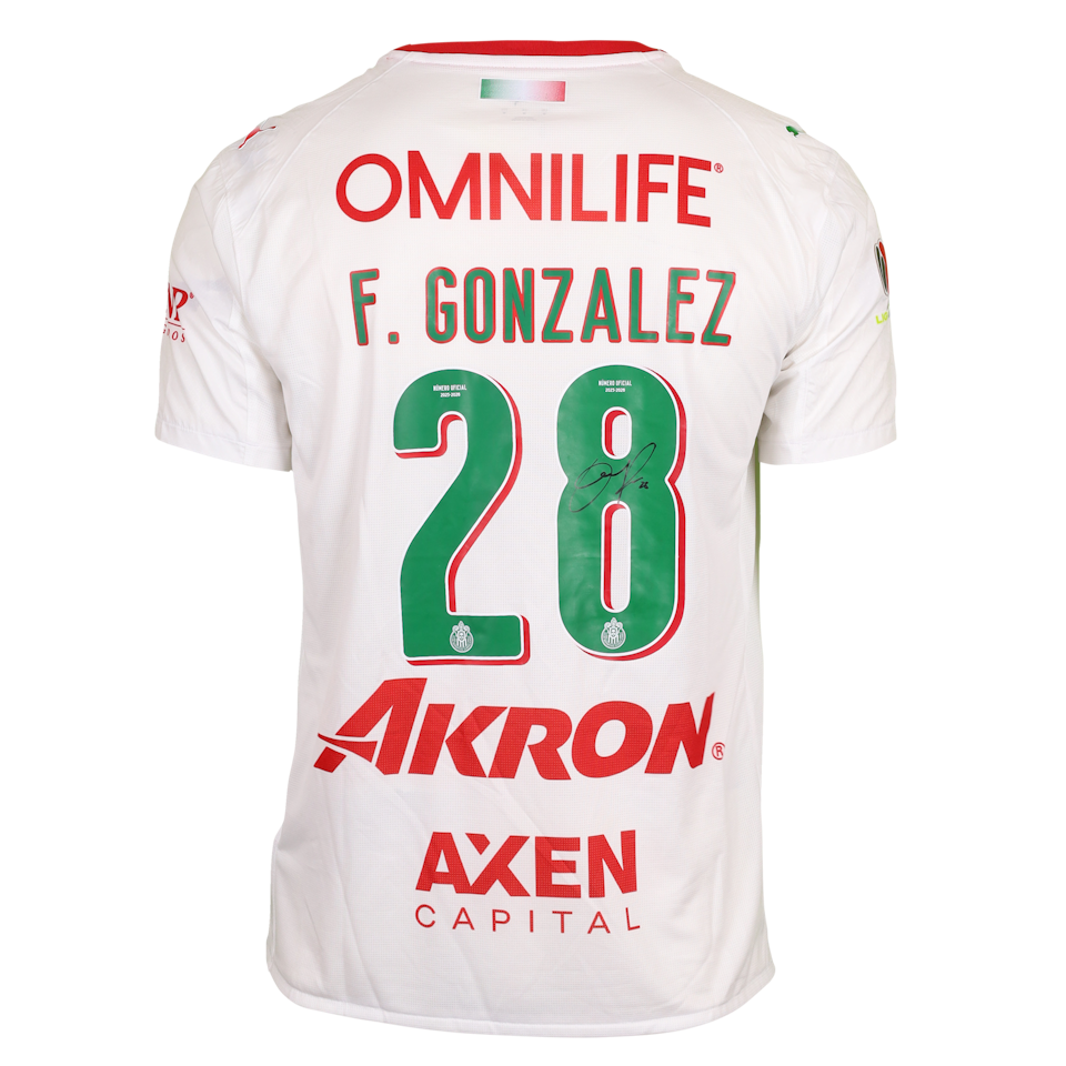 Fernando Rubén González Pineda Chivas Guadalajara jersey