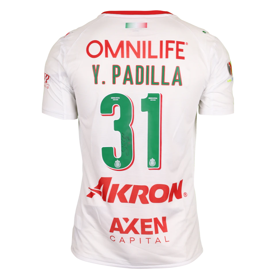 Jonathan Yael Padilla Sandoval Chivas Guadalajara shirt