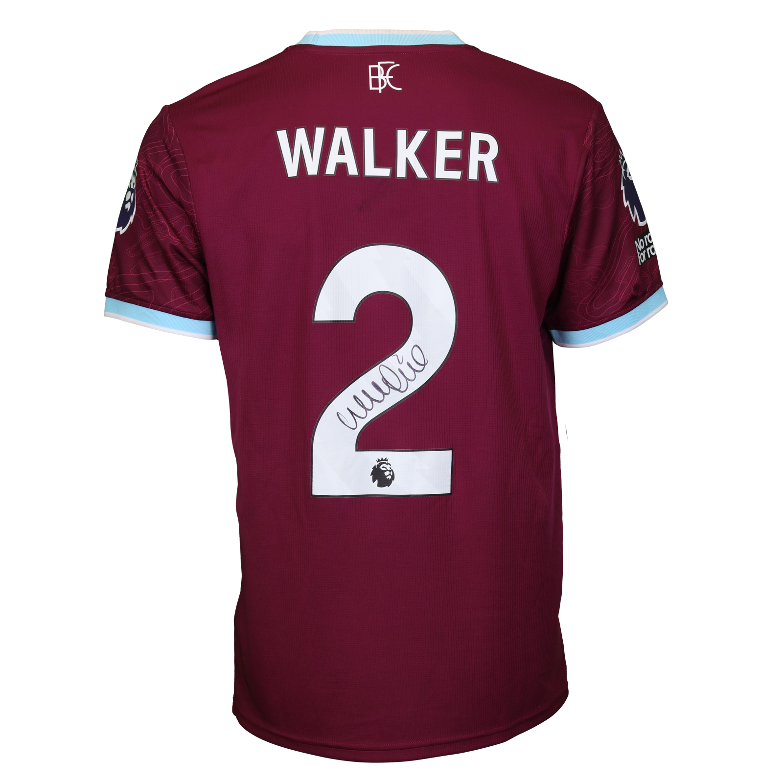 Burnley FC 23/24 ユニ WALKER #2 プレミアリーグ Burnley FC 23/24 ユニ WALKER #2 プレミアリーグ