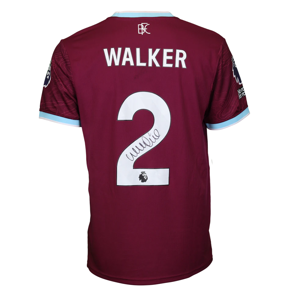 Kyle Walker Burnley shirt
