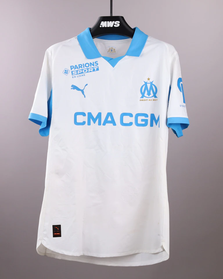 来自Olympique de Marseille的Leonardo Balerdi球衣