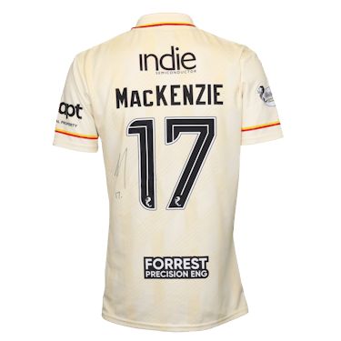 Zander Mackenzie Partick Thistle shirt