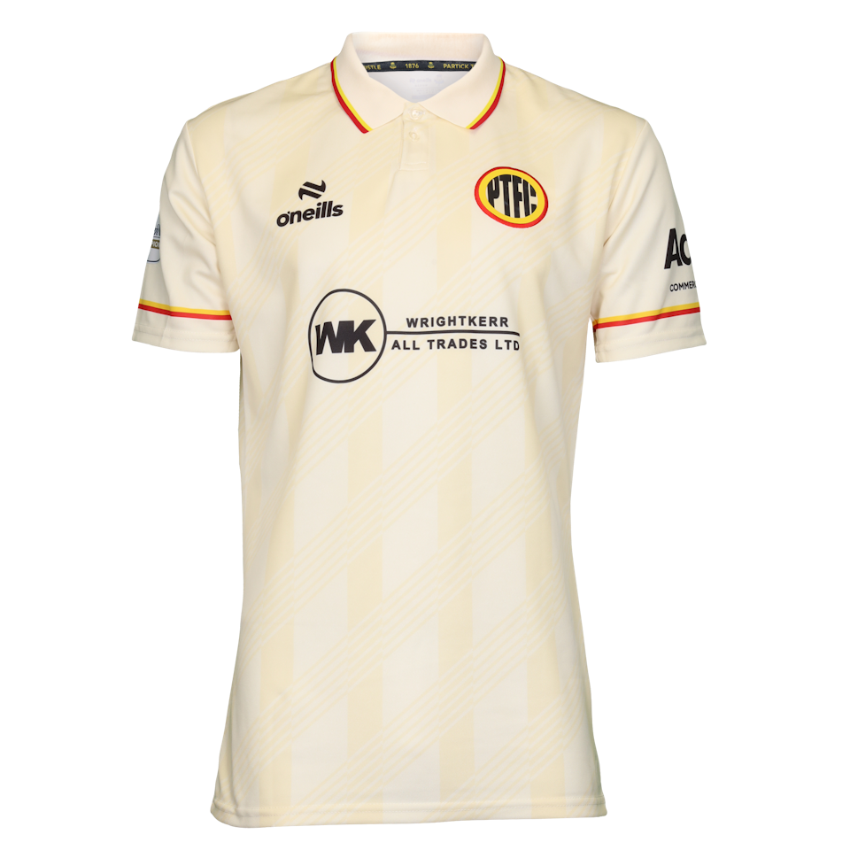Zander Mackenzie Partick Thistle shirt