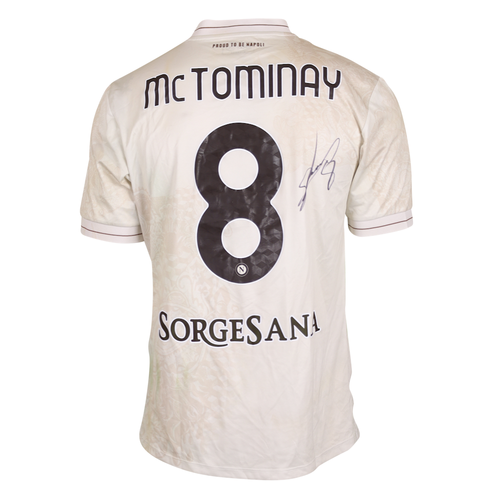 Scott McTominay | Sassuolo - Napoli | MatchWornShirt