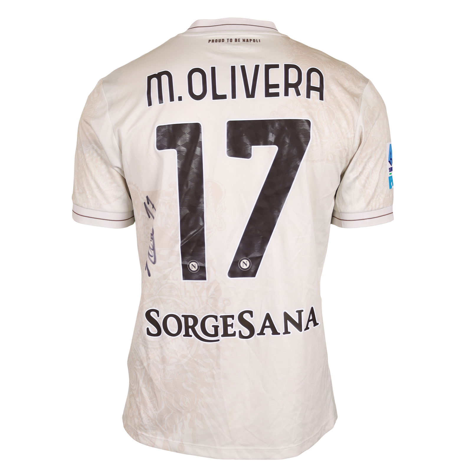 Mathías Olivera SSC Napoli shirt