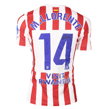 Official Atlético de Madrid Soccer Game-Worn Jerseys