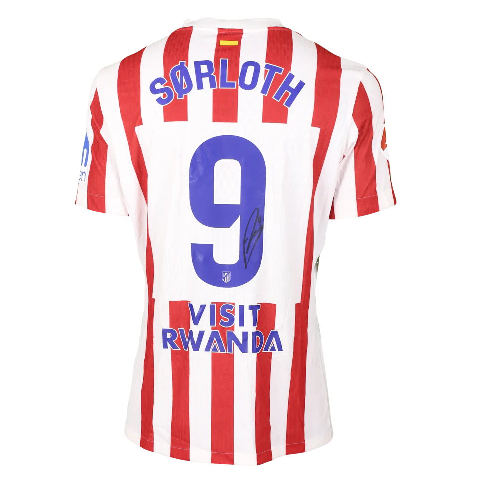Alexander Sørloth | Atlético de Madrid - Elche CF | MatchWornShirt